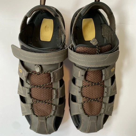 Teva | Shoes | Teva Mens Fore Bay Outdoor Sandal Brown Size  display picture 1